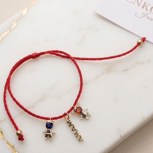 Pulsera Historia colgada del corazón